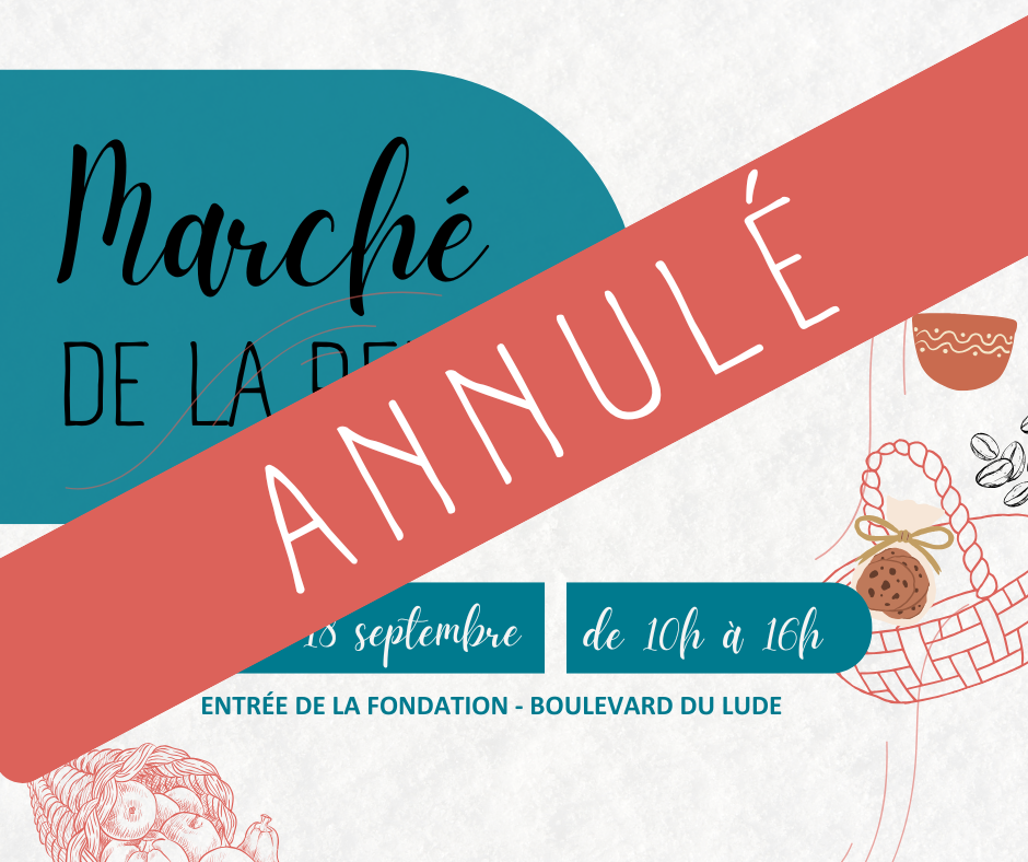Marché de la rentrée - annulé